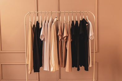 photo of a capsule wardrobe