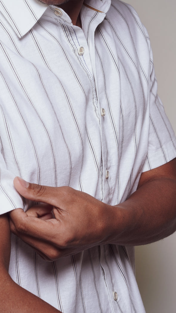 Bondi Multi Stripe Short Sleeve