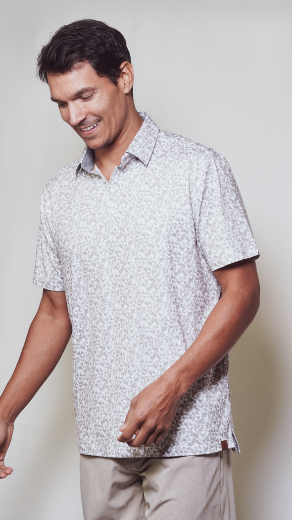 Seaside Print Polo