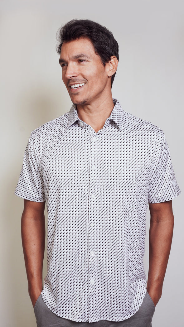 Seaside Short Sleeve Print