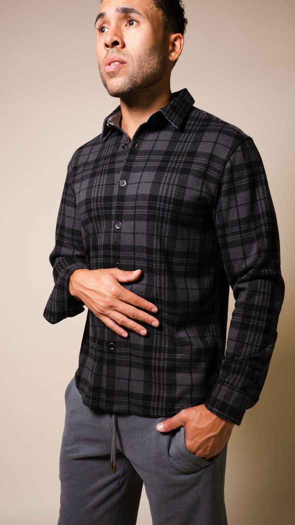 Nazare Plaid Long Sleeve Shirt