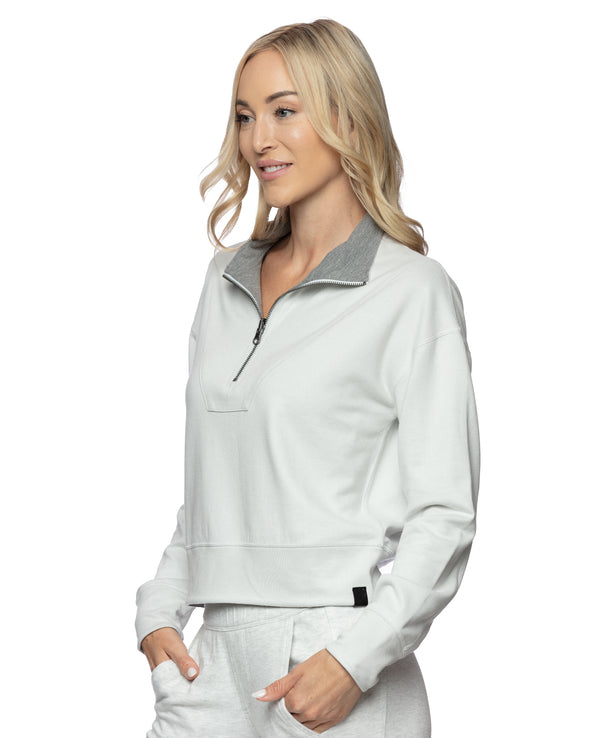 Andrea Reversible Quarter Zip