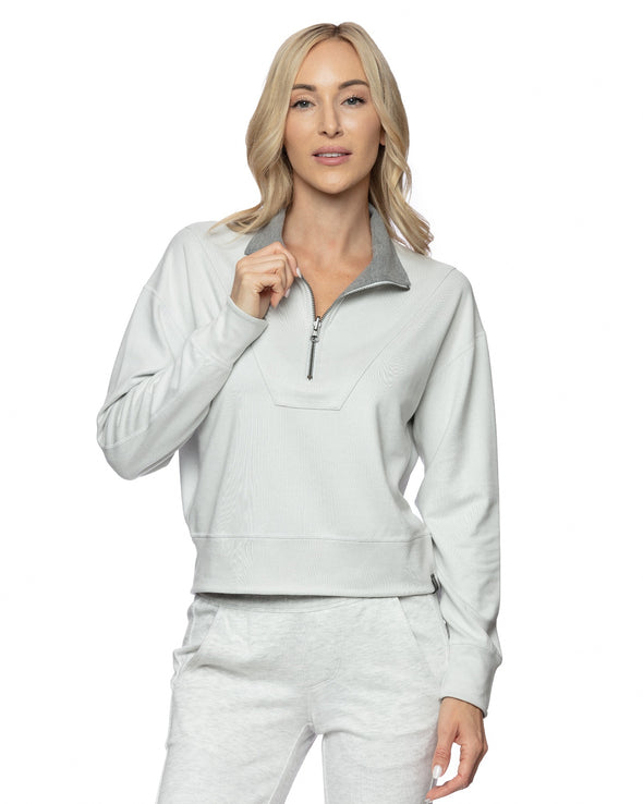 Andrea Reversible Quarter Zip