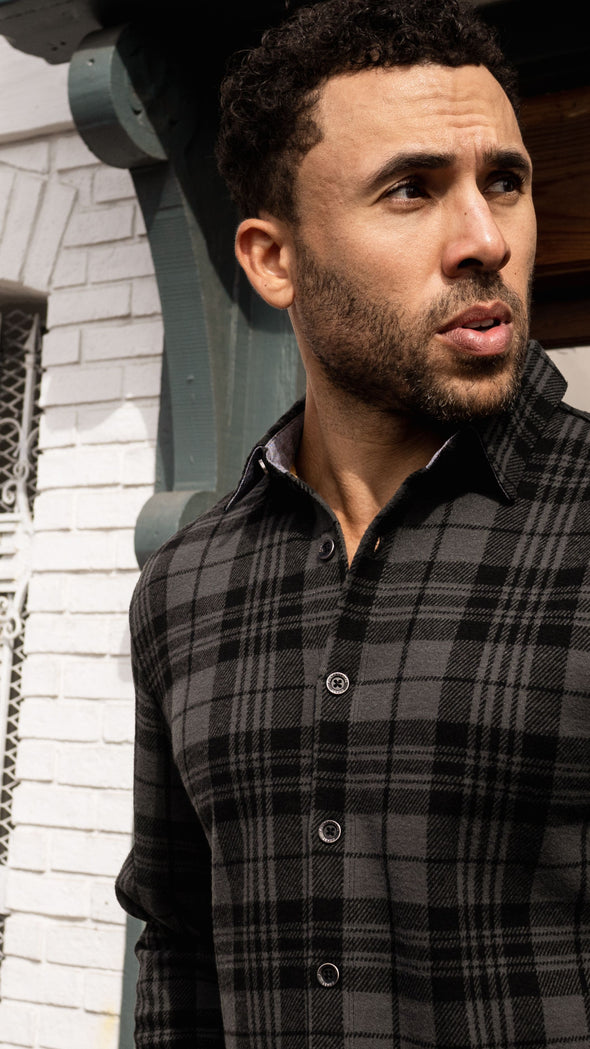 Nazare Plaid Long Sleeve Shirt