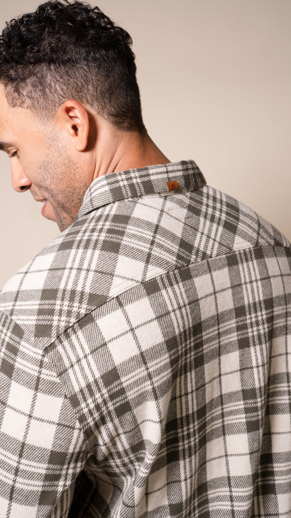 Nazare Plaid Long Sleeve Shirt